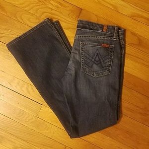 7 for all mankind A pocket jeans as 30